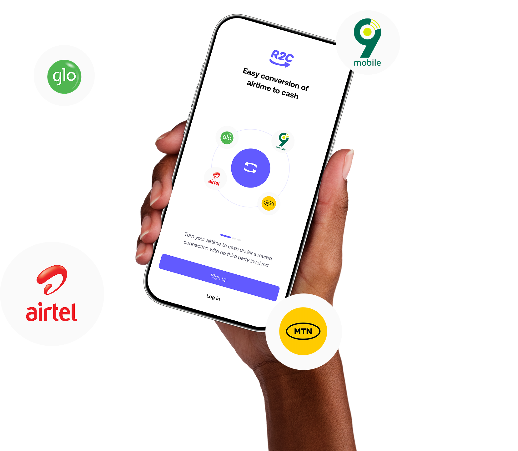 Convert airtime to cash instantly on Recharge2Cash – MTN, Airtel, Glo, 9mobile Nigeria